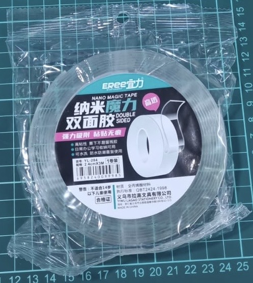 Clear Double Sided Tape 2.4 cm